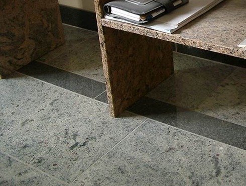 Granit vert eucalyptus